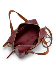 Fossil ZB7258607 Rachel Handbag Smooth Leather Cabernet
