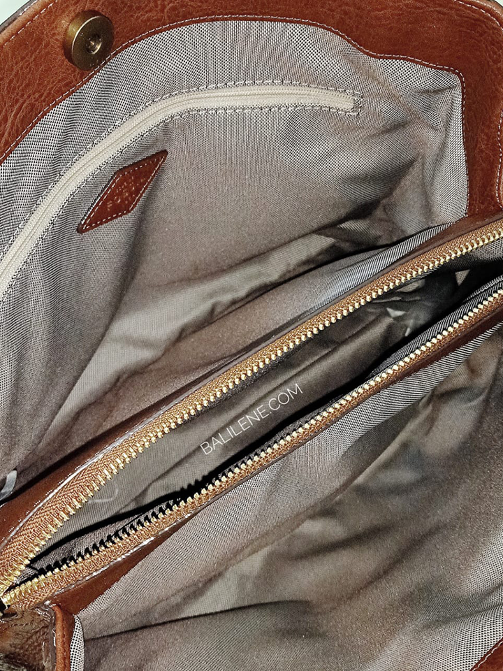 Fossil-ZB7838914-Maya-Satchel-Brown-Multi-Balilene-tampak-dalam