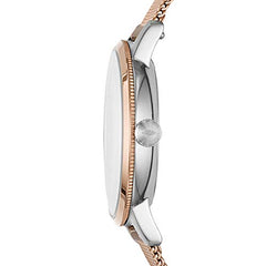 Fossil Es4468 Womens Neely Rose-Tone Stainless Steel Watch