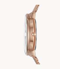 Fossil LE1091 Damenuhr Prismatic Kaleido Edelstahl Rosegold