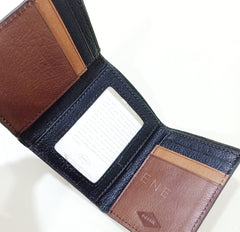 Fossil SML1436016 Easton RFID Trifold Black Multi