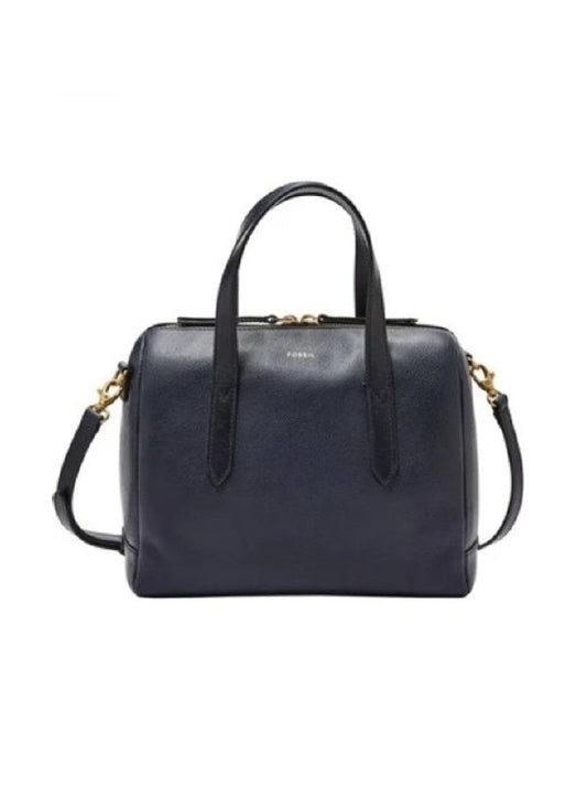 Fossil Shb1978406 Sydney Satchel Handbag Midnight Navy