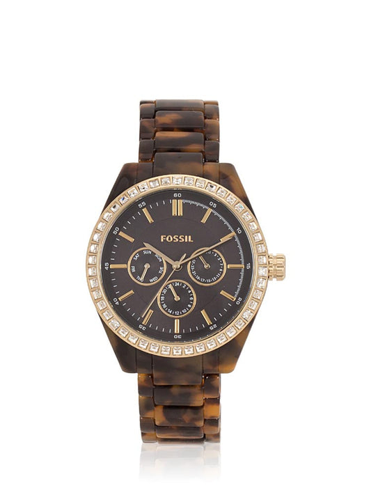Fossil BQ1191 Chronograph Acrylic Tortoise