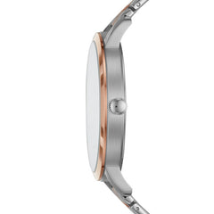 Fossil BQ2417 Lux Luther Three-hand Two-tone Stainless Steel Watch