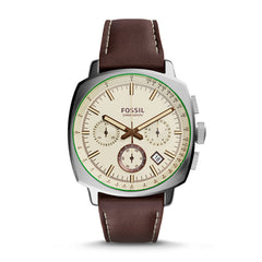Fossil CH2994 Haywood Chronograph Brown Leather Watch