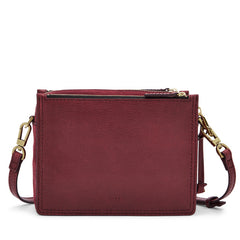 Fossil Zb7401607 Campbell Crossbody Cabernet