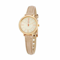 Fossil ES3802 Jacqueline Mini Dial Silver Sand Leather Ladies Watch