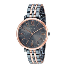 Fossil ES4321 Jacqueline Three Hand Date Two Tone Watch