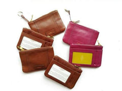 Fossil SL7102672 Ellis Zip Coin Purse Raspberry Wine