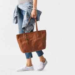 Fossil Zb6844200 Emma Tote Brown
