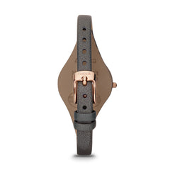 Fossil Es3077 Georgia Smoke Leather Watch