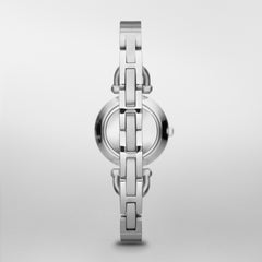 Fossil Es3269 Georgia Mini Ladies Silver Dial Stainless Steel