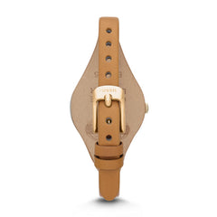 Fossil Es3565 Georgia Tan Leather Watch