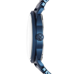 Fossil Fs5231 Machine Blue Stainless Steel Watch