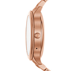Fossil Ftw6000 Q Venture Bracelet Smartwatch In Rose Gold