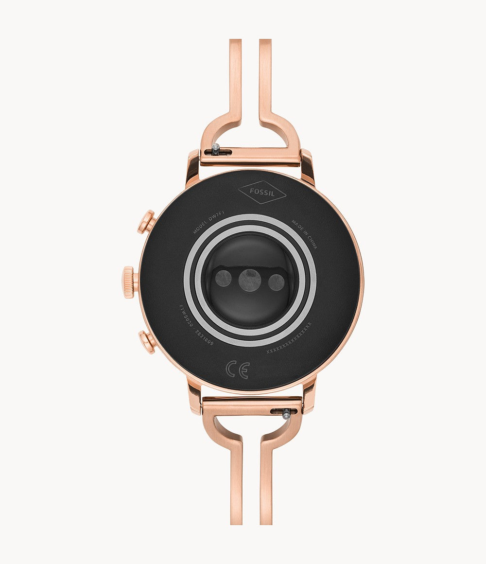 Fossil Ftw6030set Gen 4 Smartwatch Venture Rose Gold tone Stainless St Balilene