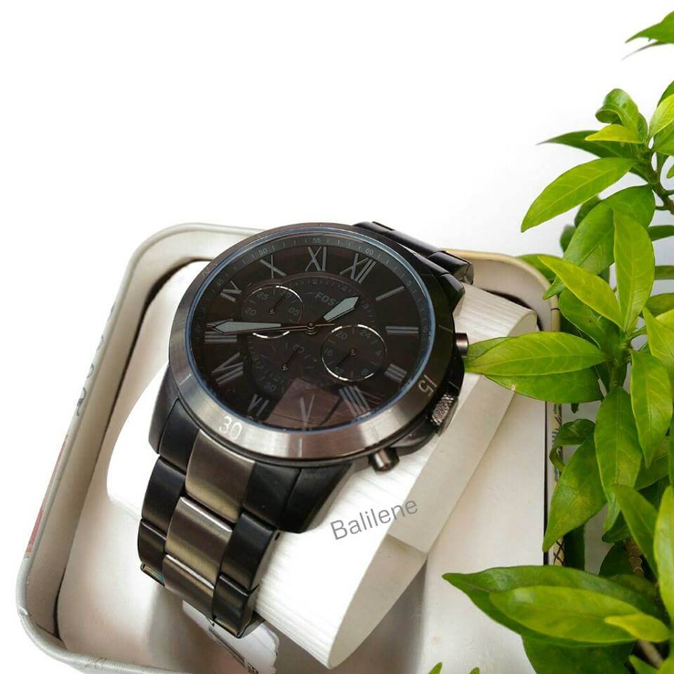 Jam Fossil FS5269 Grant Sport Chronograph Two tone Stainless Steel