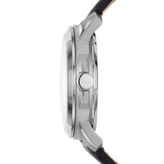 Fossil ME3101 Grant Automatic Black Leather Watch
