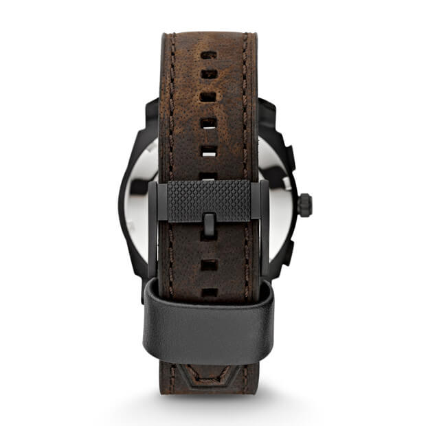 Jam Tangan Fossil FS4656 Machine Mid Size Chronograph Brown