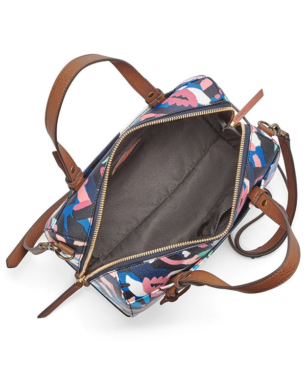Fossil rachel satchel floral 2025