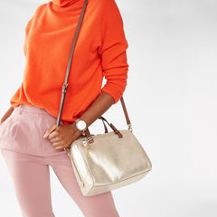 Fossil Zb7423751 Rachel Satchel Gold