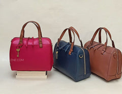 Fossil Rachel Handbag Smooth Leather Black