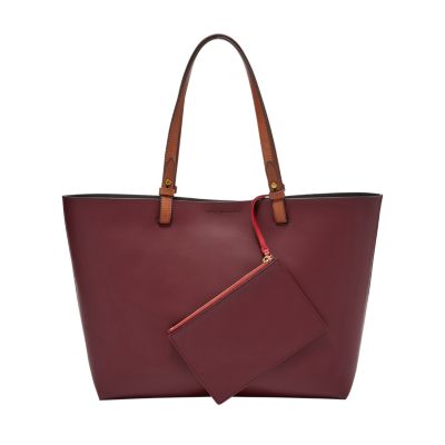 Fossil rachel tote sales fig