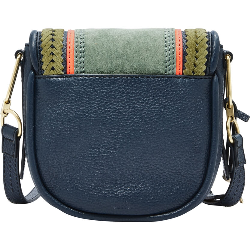 Tas Fossil Zb7284490 Rumy Crossbody Navy Multi Stripe Balilene