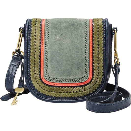 Fossil ZB7284490 Rumy Crossbody Navy Multi Stripe