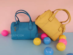 Fossil Shb1715719 Jori Small Satchel Mimosa Handbag