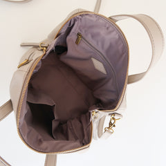 Fossil SHB1927055 Sydney Satchel Mineral Grey