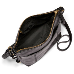 Fossil SHB1714001 Jori Bucket Crossbody Black