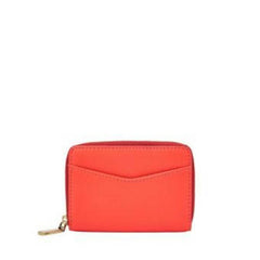 Fossil SL7496826 RFID Mini Zip Card Case Lava Wallet