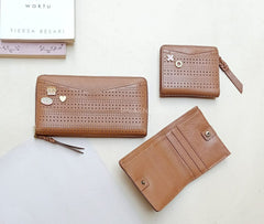 Fossil SL7663216 Caroline Mini Wallet Saddle