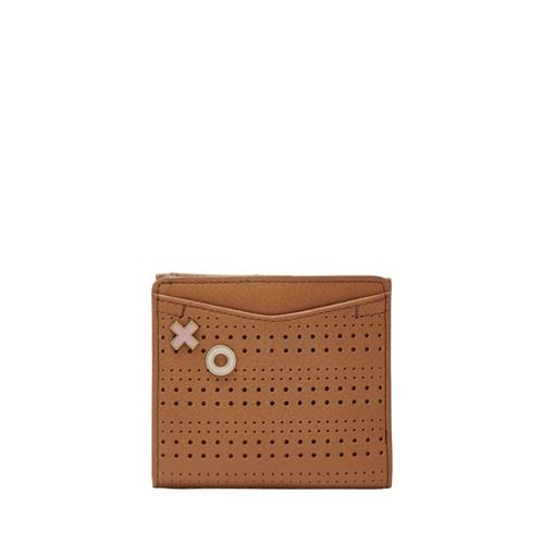 Fossil SL7663216 Caroline Mini Wallet Saddle