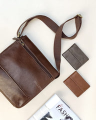 Fossil Sbg1224200 Trey City Bag Brown