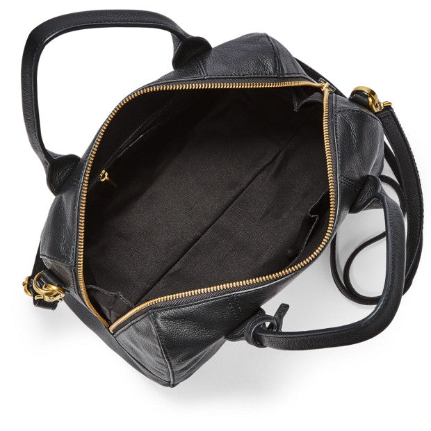 Fossil jori small best sale satchel black
