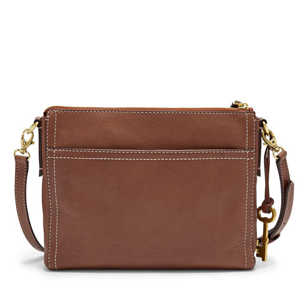 Fossil Shb1941210 Emma Crossbody Medium Brown Balilene