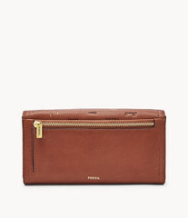 Fossil Sl7921914 Rfid Logan Flap Brown Multi