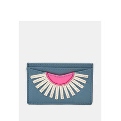 Fossil Slg1167491 Card Case Wallet Faded Indigo