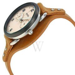 Fossil ES4175 Tailor Multifunction Beige Dial Ladies Watch