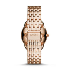 Fossil Es3713 Tailor Multifunction Rose Gold Watch