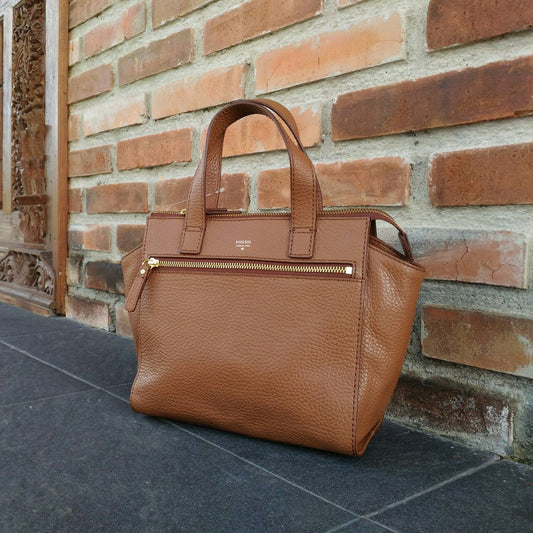 Fossil Shb1469609 Tessa Satchel Brown