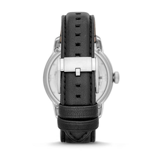 Fossil ME3041 Townsman Automatic Black Leather Watch
