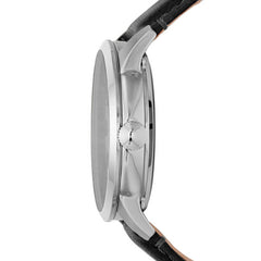 Fossil ME3041 Townsman Automatic Black Leather Watch