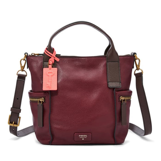 Fossil ZB6956609 Emerson Medium Satchel Wine