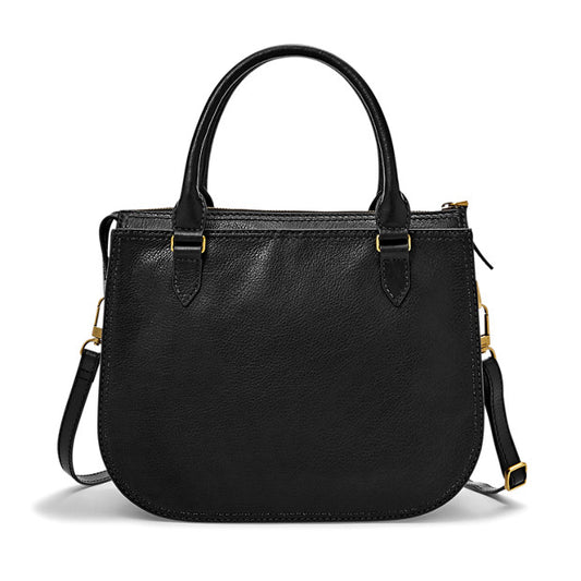 Fossil ZB7412001 Ryder Black Satchel Bag