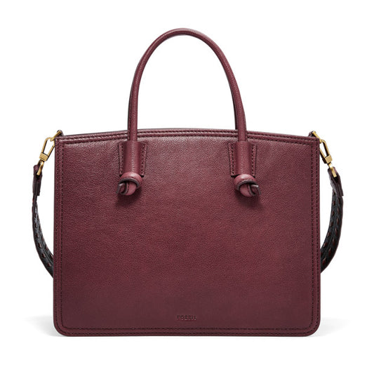 Fossil ZB7427607 Skyler Satchel Cabernet