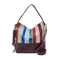 Fossil ZB7653564 Maya Small Hobo Purple Multi