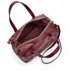 Fossil Zb6847609 Emma Satchel Wine